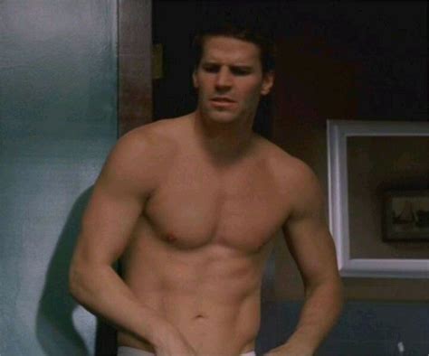 david boreanaz nude|Angel actor David Boreanaz was frequently naked on the Buffy